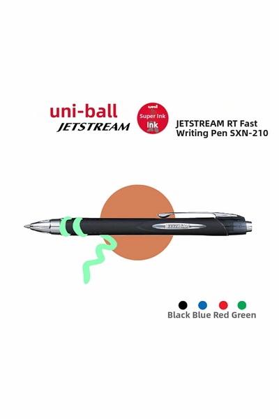 Uni قلم Sxn-210 باللون الأسود Jetstream 1.0