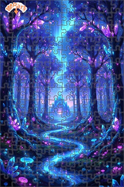 Teona Ahşap لغز خشبي بإطار مزدوج الطبقات من كريستال أورجاند ريف راي، 150 قطعة...