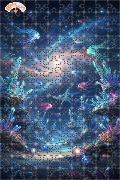 Teona Ahşap لغز خشبي بإطار مزدوج الطبقات من جالاكتيك كريستال ديز أب وonders، ...