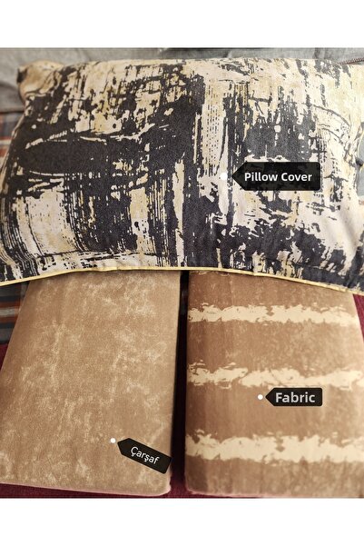 Sarev 100% Cotton Double Duvet Cover Set