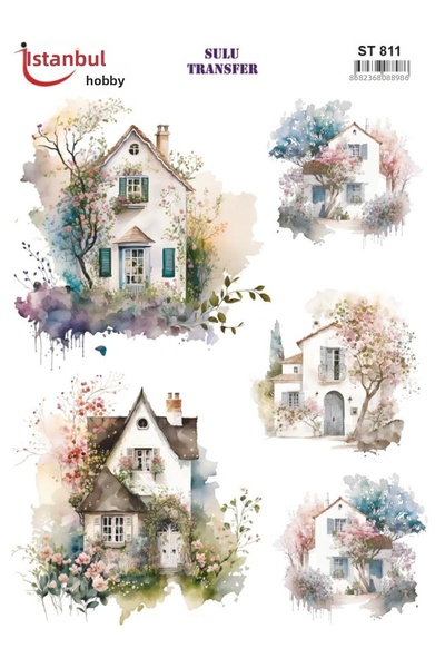İstanbul Hobi Water Transfer Paper 25X35Cm St-811