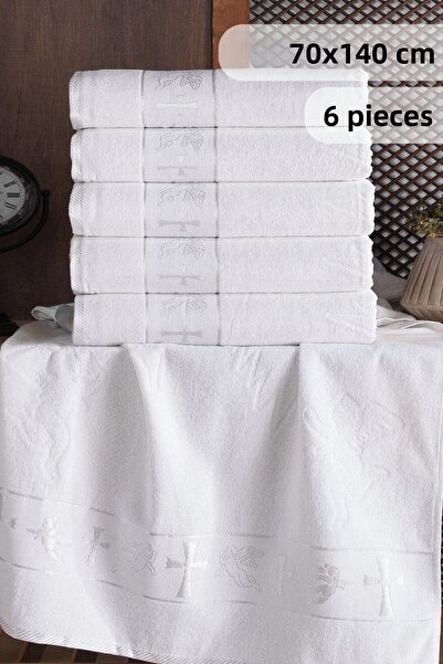 DNZGÜLCAN Set de bumbac 100% prosoape Jacquard 70x140 cu model Eros - Set de ...