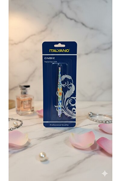 İtalyano ملقط احترافي من الفولاذ المقاوم للصدأ ذو نمط مميز