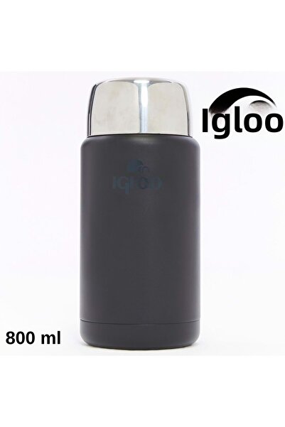 IGLOO قارورة طعام ليجند سعة 800 مل، قارورة طعام سوداء