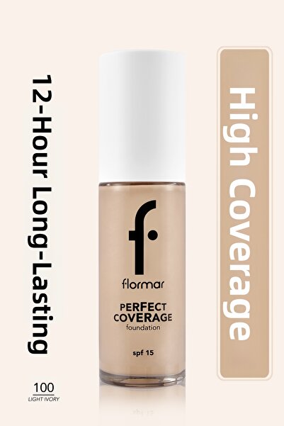 Flormar Фон дьо тен с висока пигментация и полу-лъскав финиш SPF15 за перфект...