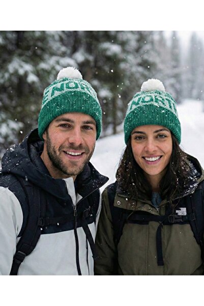 THE NORTH FACE Retro Cabin Beret Nf0A88Qw84O1 Green-Std