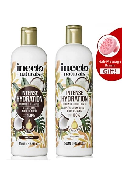 inecto Naturals Coconut Shampoo 500 ml & Conditioner 500 ml 2-Piece Set