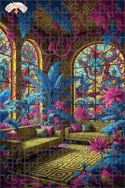 Teona Ahşap لغز خشبي بإطار مزدوج الطبقات من تروبيكال وايلد لايف، 150 قطعة، 20×30