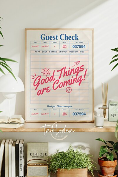 tablodea Lucruri bune se apropie Tablou motivațional scris de pe Pinterest TD...