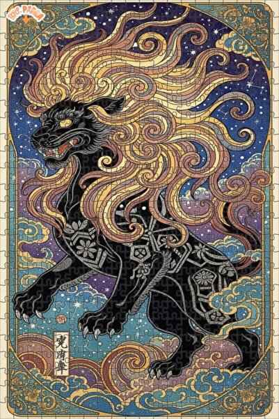 Teona Ahşap لغز خشبي بإطار مزدوج الطبقات بمظهر لوحة زيتية فنية مطبوعة بتصميم ...