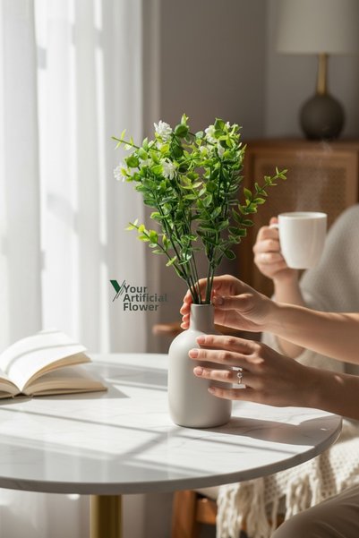 YAPAY ÇİÇEKÇİNİZ Decor artificial, buchet de verdeață