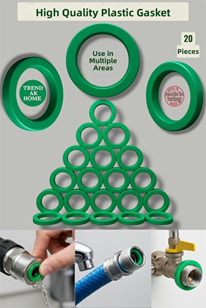 OSKAR FIRÇA High Quality Plastic Seal - Use in Multiple Areas (20 Pieces)