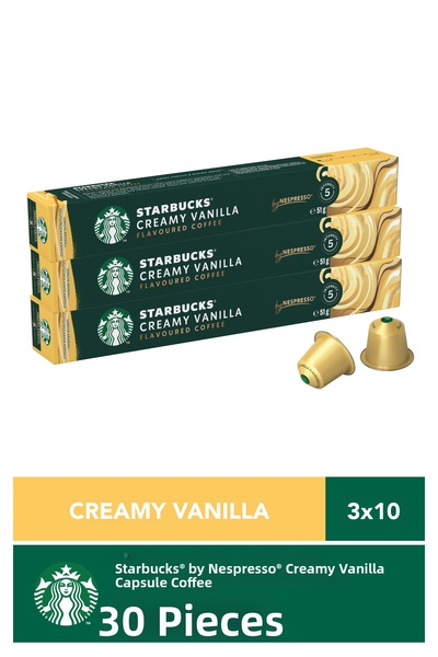 Starbucks By Nespresso Vanilla Capsule Coffee 3 X 10 Pieces