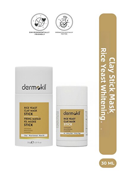 Dermokil Rice Yeast Whitening Stick Clay Mask 30 g