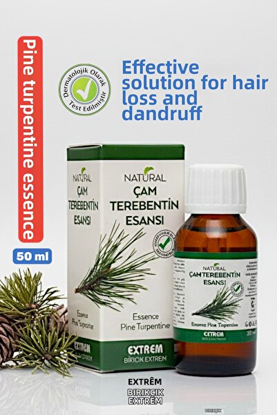 Natural 100% Natural Pine Turpentine Essence - Effective Against Hair Loss an...