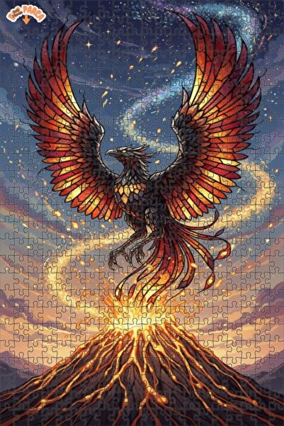 Teona Ahşap لغز خشبي بإطار مزدوج الطبقات بمظهر فسيفساء زجاجي من أليفين، 500 ق...