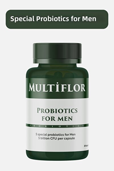 Multiflor بروبيوتيك للرجال 30 كبسولة