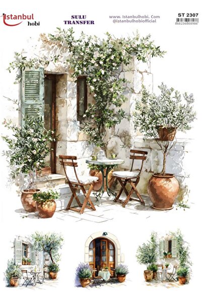 İstanbul Hobi Water Transfer Paper 25X35Cm St-2307