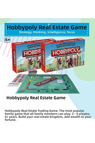 Bellsiy Hobby Poly Real Estate Trading Game
