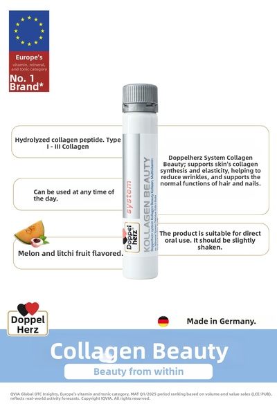 doppel herz System Kollagen Beauty 30 X 25 ml Vial
