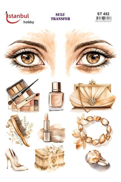 İstanbul Hobi Water Transfer Paper 25X35Cm St-452