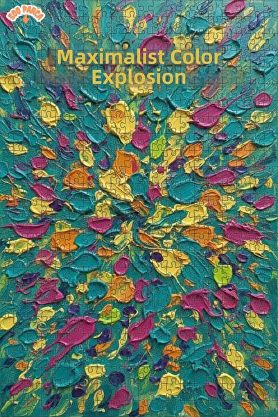 Teona Ahşap لغز خشبي بإطار مزدوج الطبقات من ماكسيمالست، 500 قطعة، 50×30