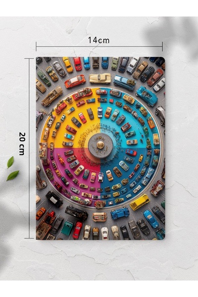 gxe.art Unlined Notebook Car World Notebook Notepad Mind and Memory Notebook ...