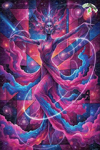 Teona Ahşap لغز خشبي بإطار مزدوج الطبقات من يونيفرسال دانسر 800 قطعة 70x50