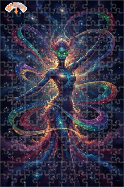 Teona Ahşap لغز خشبي بإطار مزدوج الطبقات من كوزميك راديانس للنساء، 150 قطعة، ...