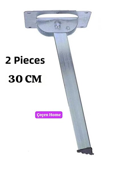 ÇEÇEN HOME (2 BUC) Picior de masă metalic de 30 cm - Picior de masă de podea ...
