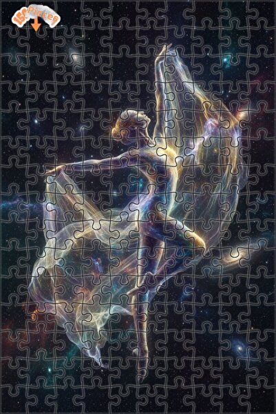 Teona Ahşap لغز خشبي بإطار مزدوج الطبقات من كوزميك بالييرين، 150 قطعة، 20×30