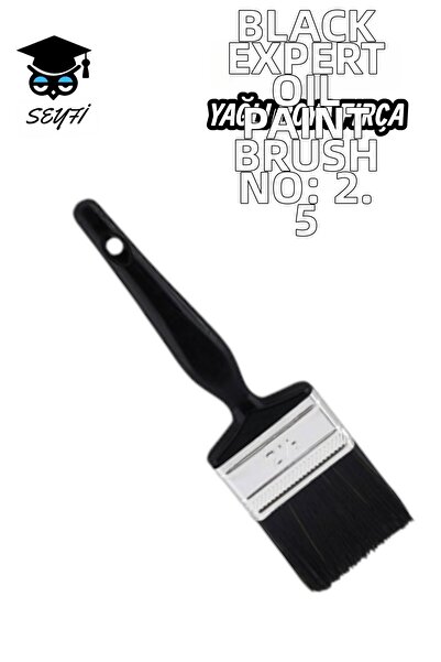 SEYFİKİRTASİYE ЧЕРНА ЕКСПЕРТНА ЧЕТКА ЗА МАСЛЕНА БОЯ №:2.5