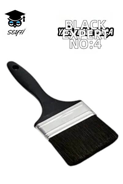 SEYFİKİRTASİYE فرشاة الطلاء الزيتي من بلاك إكسبيرت رقم: 4