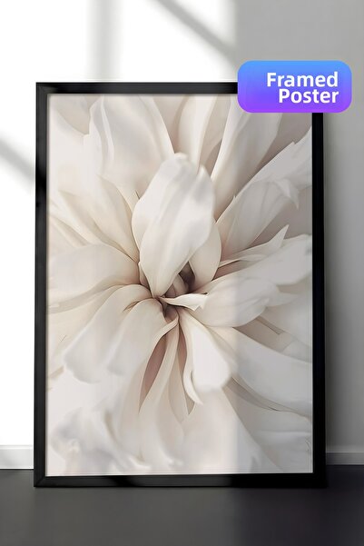 Postifull Pictură înrămată în cadru Blossom, cadru negru și poster, pictură m...