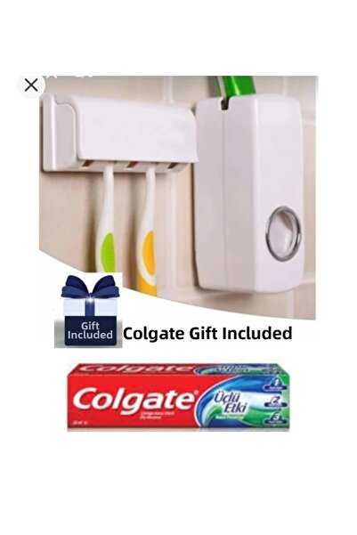 derlifbeysu yld Toothpaste Squeezing Apparatus Colgate with Gift