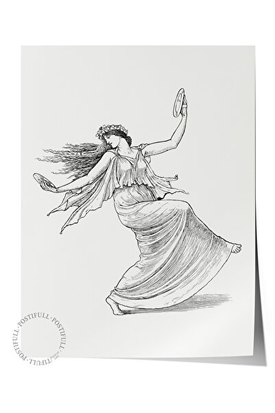 Postifull Vintage ζωγραφική, αφίσα χωρίς πλαίσιο, vintage διακόσμηση τοίχου