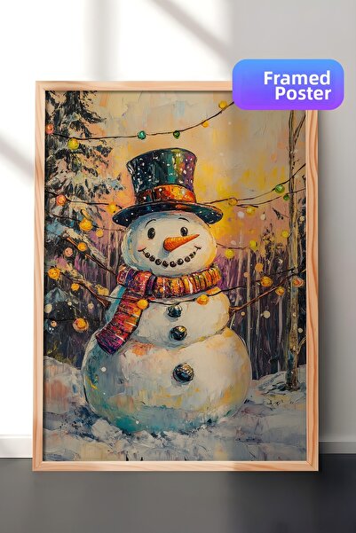 Postifull Tablou cu rama din lemn, set de postere si rame, seria Comfort de A...