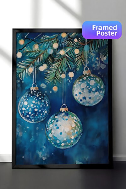 Postifull Tablou cu rama neagra, set de postere si rame, seria Comfort de Anu...