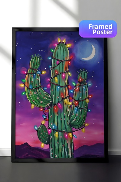 Postifull Tablou cu rama neagra, set de postere si rame, seria Comfort de Anu...