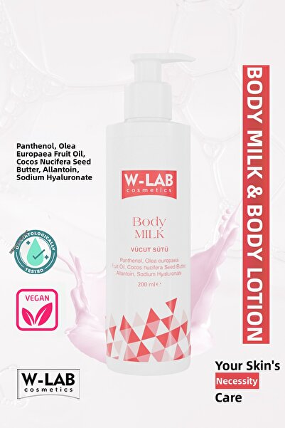 W-Lab Cosmetics 200 ml Body Milk - Body Milk