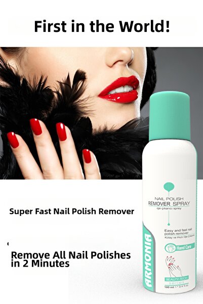 ARMONİA Spray De Îndepărtare Rapidă A Ojei Cu Acetonă 100 ml