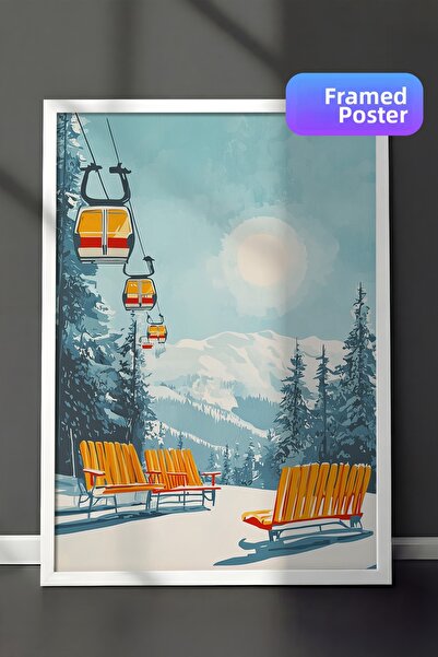 Postifull Πίνακας με λευκό πλαίσιο, ζωγραφική τοίχου καλλιτεχνικού σχεδιασμού...