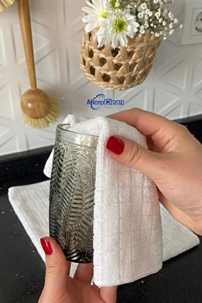Micro Clean ميسكلين (3 قطع) قماش مطبخ ميكروفايبر مثالي لامتصاص الماء ومقاوم ل...