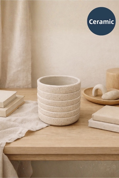 HOMİNG Vasă din ceramică Orbis Design 12 cm 242466