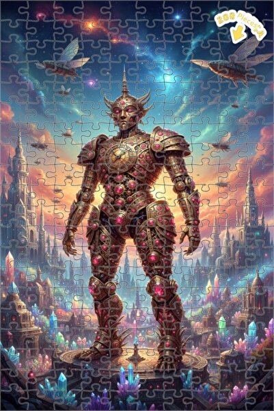 Teona Ahşap السفن العملاقة المدرعة الرائعة التي تطير في مدينة الكريستال، فن س...