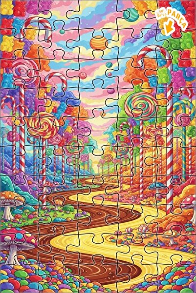 Teona Ahşap ألغاز خشبية مؤطرة بطبقتين بمظهر لوحة زيتية لغابات سحرية 150 قطعة ...