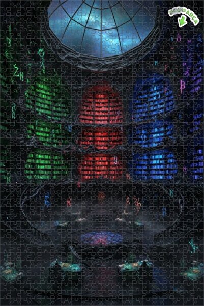 Teona Ahşap لغز خشبي لفن السحر من مكتبة الغموض، لغز خشبي بإطار مزدوج الطبقات،...