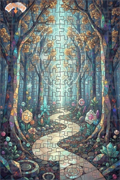 Teona Ahşap لغز خشبي ملون بإطار مزدوج الطبقات من مطبوع قطعة 150 قطعة 20x30