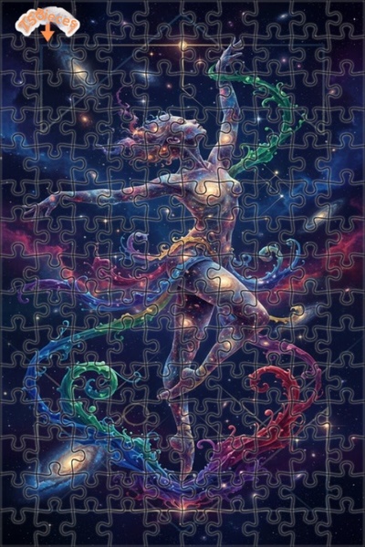 Teona Ahşap لغز خشبي بإطار مزدوج الطبقات من يونيفرسال دانسر 150 قطعة 20x30