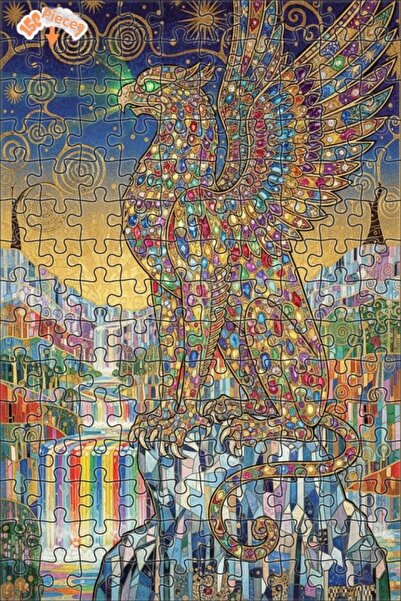 Teona Ahşap لغز خشبي مؤطر بطبقتين من جيمس جريفين، 150 قطعة، 20×30 سم